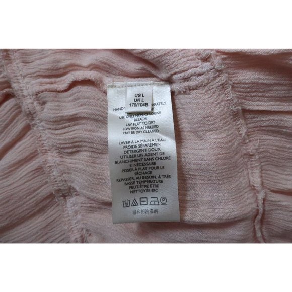 NWT Free People Ecru Maxi Dress Embroidered Floral Large - Picture 6 of 6